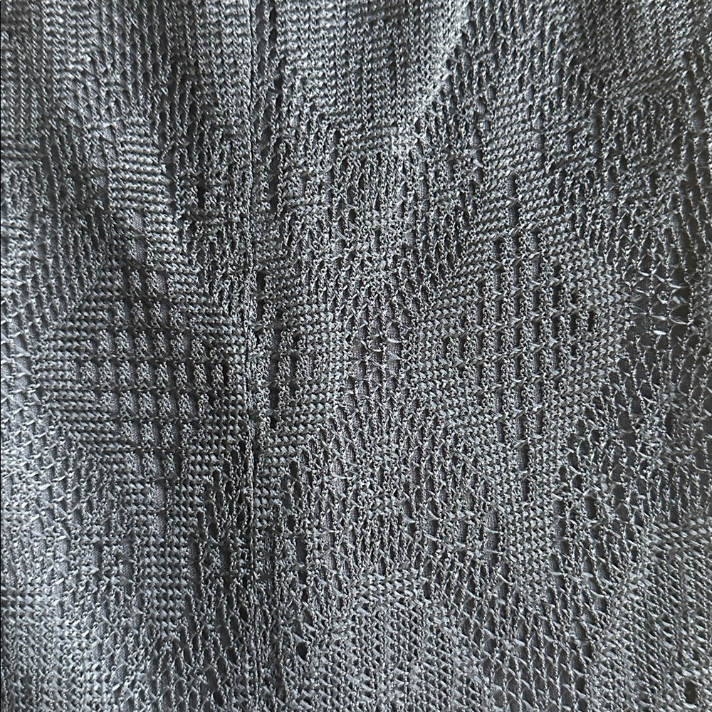 Lined Lace fabric  Rayon Mix Cocktail Party Little Black dress Fringes hem - Picture 9 of 16
